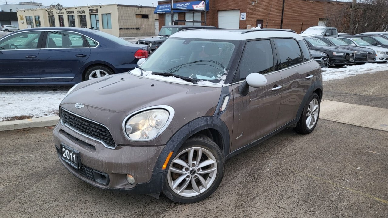 2011 MINI Cooper Countryman AWD 4dr S ALL4 PANOROOF BLUETOOTH CERTIFIED