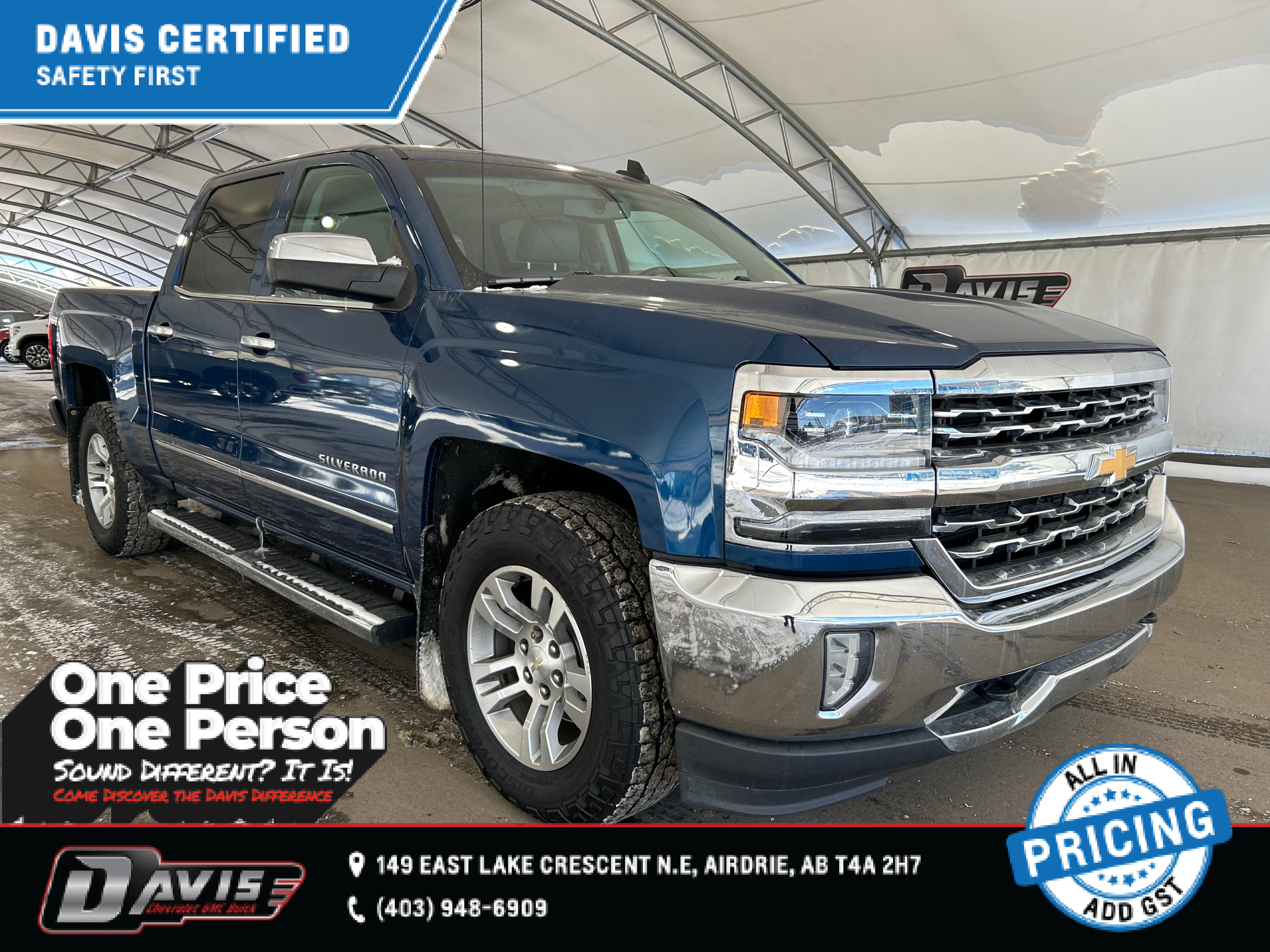 2017 Chevrolet Silverado 1500 1LZ POWERFUL 5.3 V8 WITH TOW PACKAGE, WELL-EQUIPPE