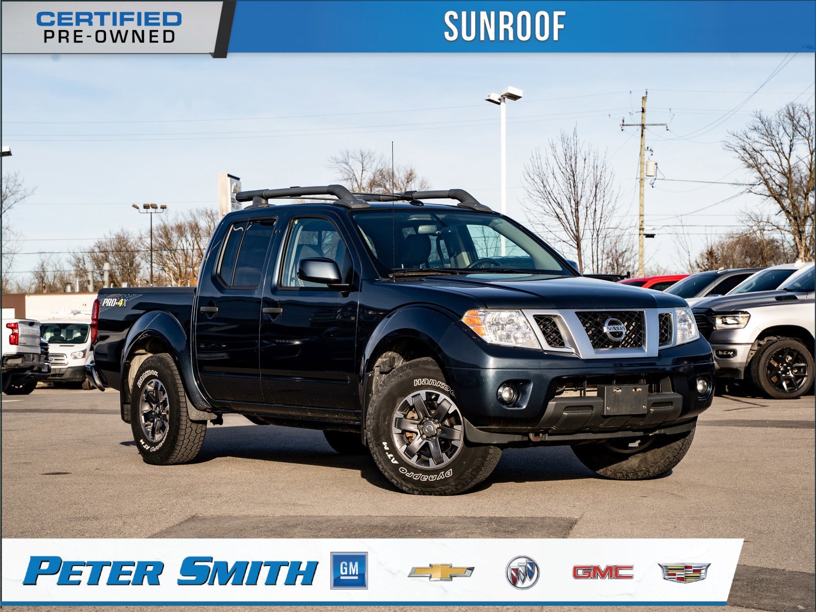 2019 Nissan Frontier PRO-4X - 4.0L DOHC V6 | Sunroof | Heated Front Sea