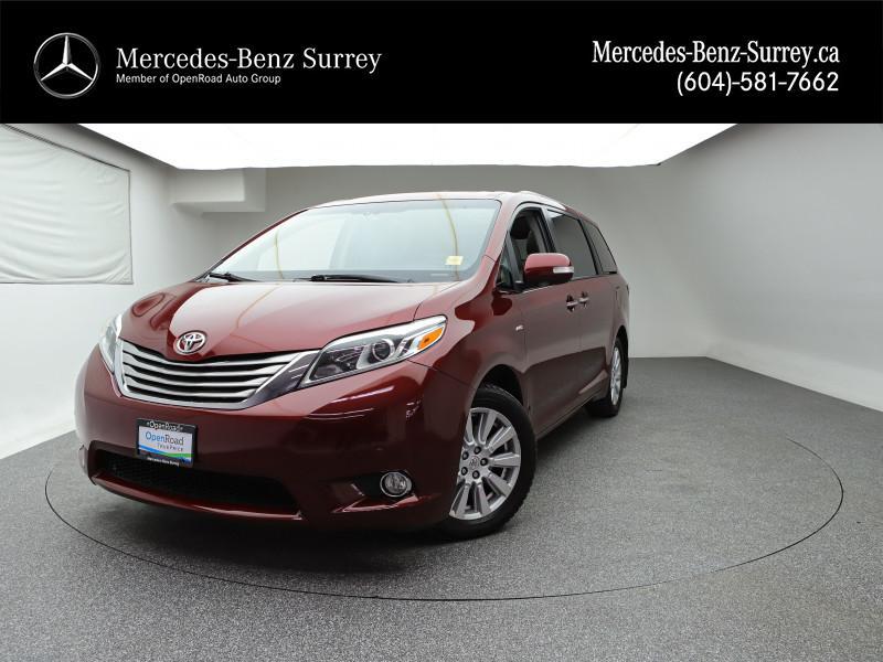 2017 Toyota Sienna Limited!  AWD! Leather! Navigation!