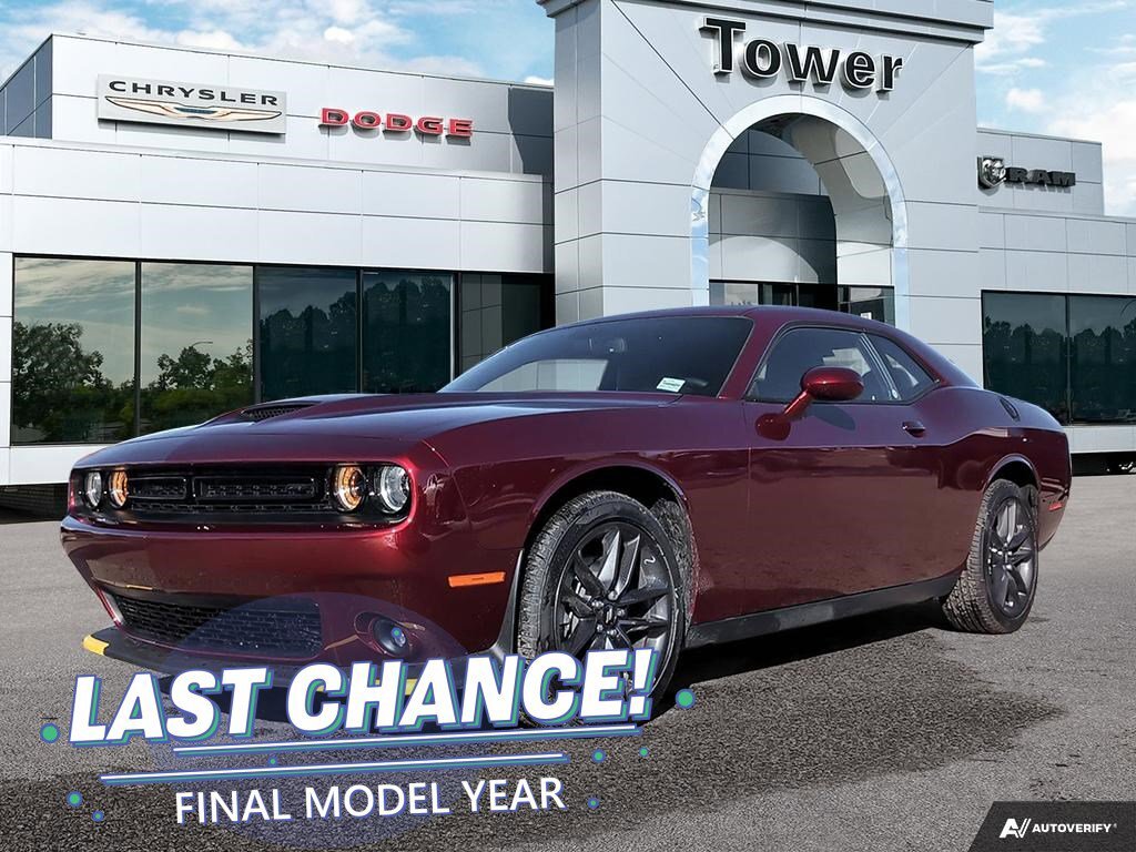 2023 Dodge Challenger GT | AWD | Leather/Alcantara Seats | Nav