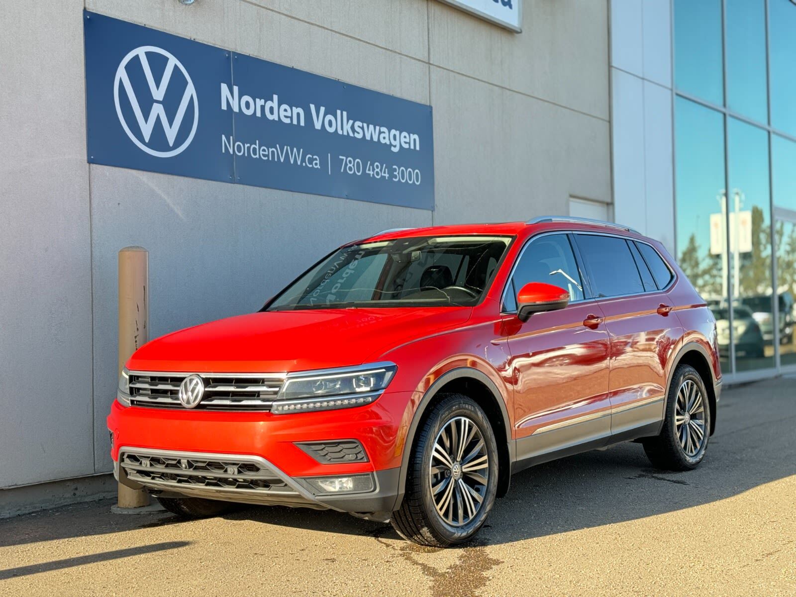 2018 Volkswagen Tiguan HIGHLINE | 3RD ROW SEATS | HABANERO ORANGE | VW CE