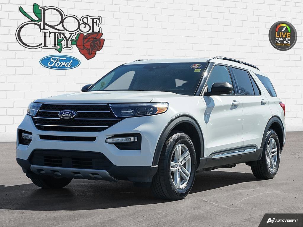 2022 Ford Explorer XLT | Heated Leather | Twin Panel Moonroof | Co-Pi