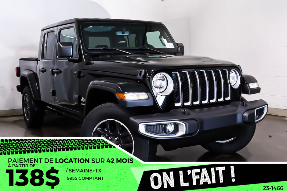 2023 Jeep Gladiator OVERLAND TEMPS FROID/TOÎT COUL CARROSSERIE/BÂCHE/2
