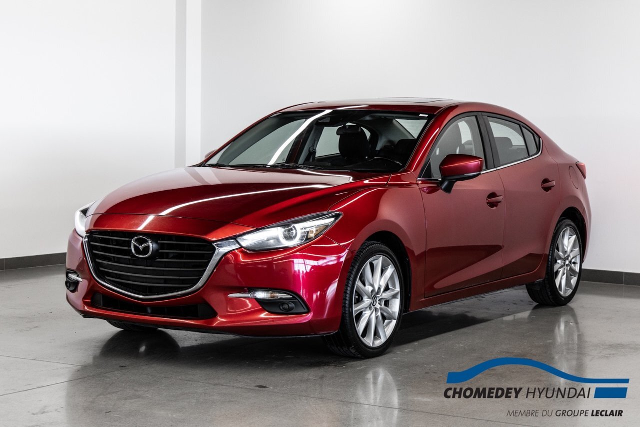 2018 Mazda Mazda3 GT MAGS+TOIT.OUVRANT+VOLANT/SIEGES.CHAUFF 