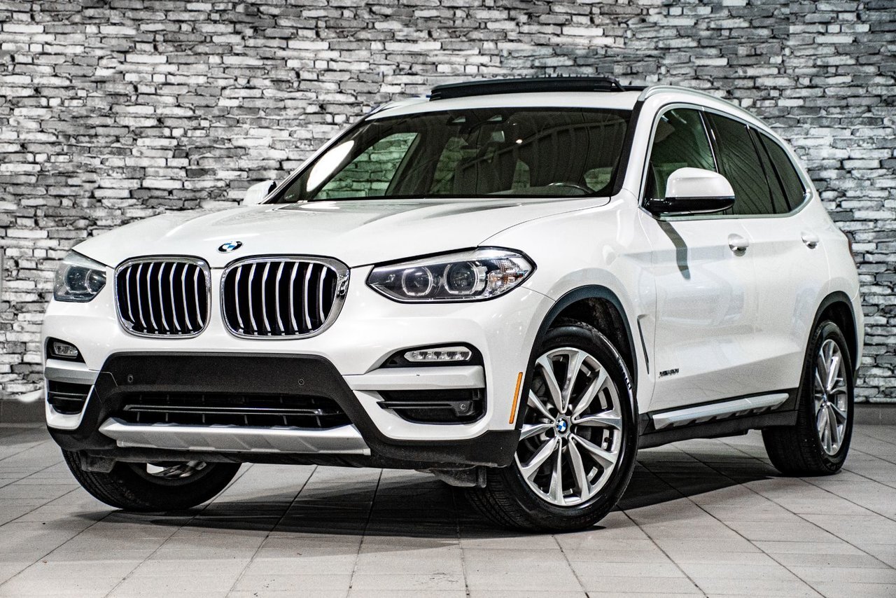 2018 BMW X3 XDrive30i TOIT PANORAMIQUE NAVIGATION CUIR MAGS HE