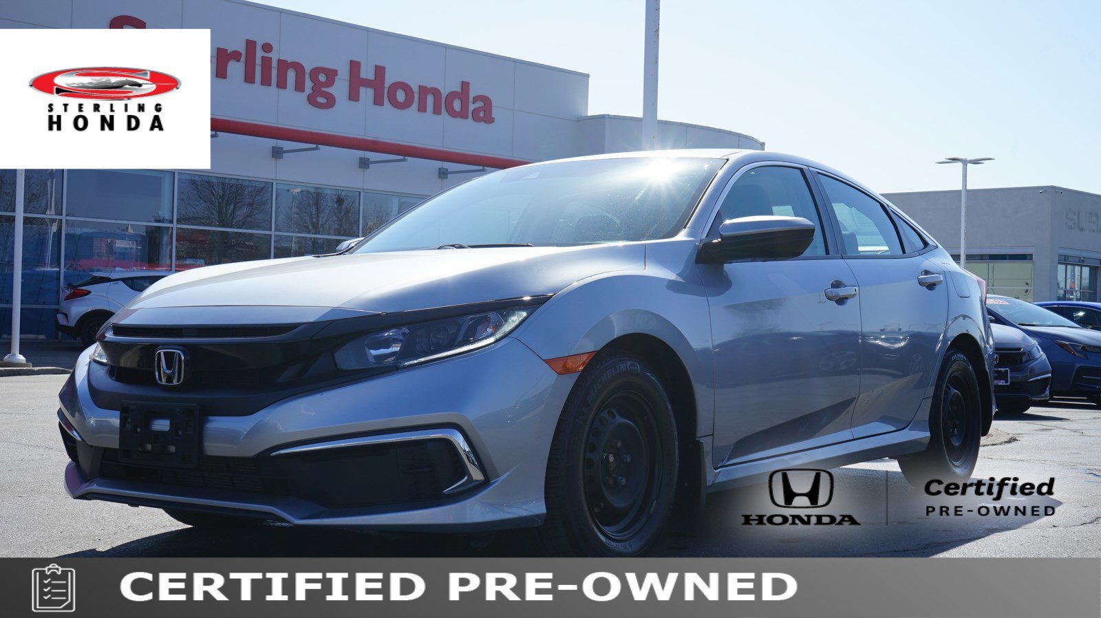 2020 Honda Civic Sedan LX | CLEAN CARFAX | HONDA CERTIFIED