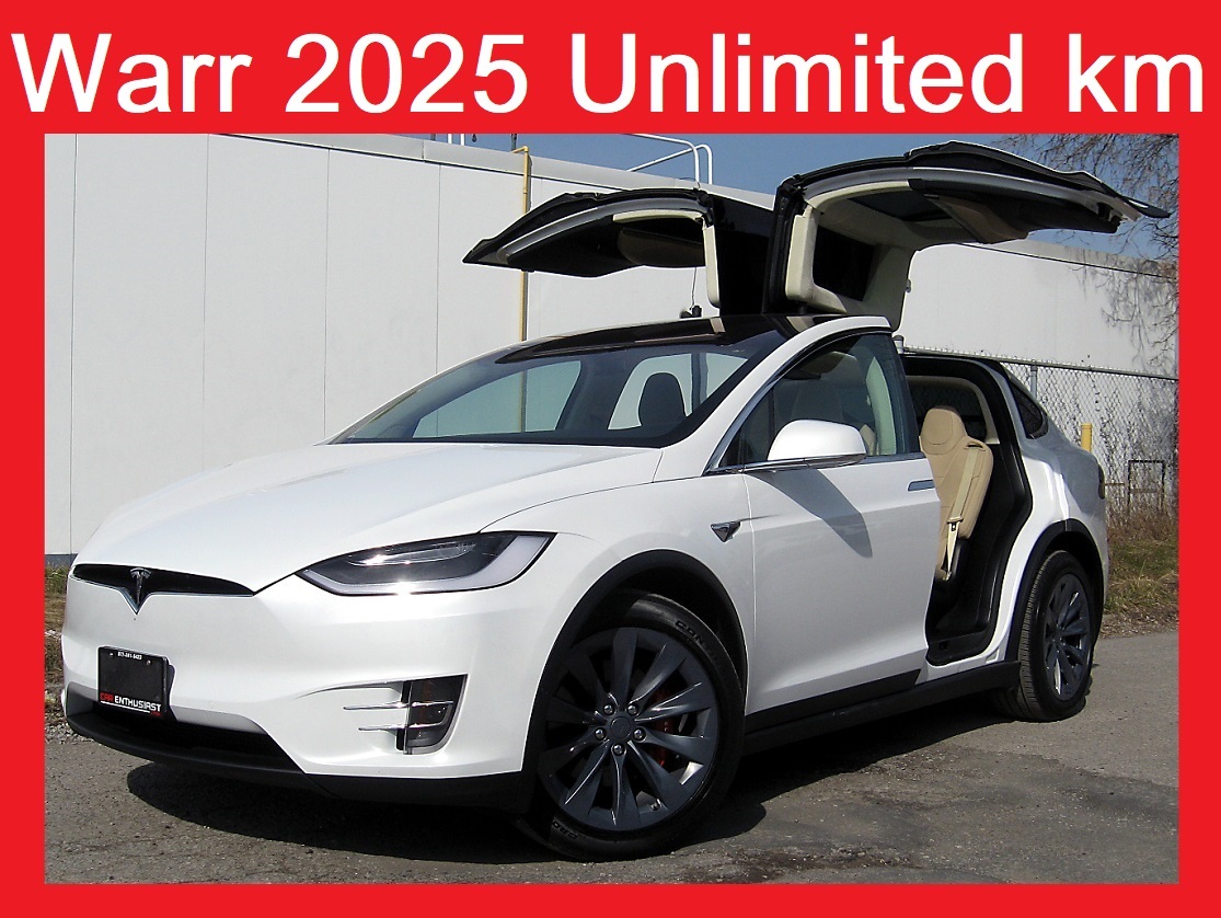 2017 Tesla Model X WARR 2025 UNLIMITED KM + LOADED