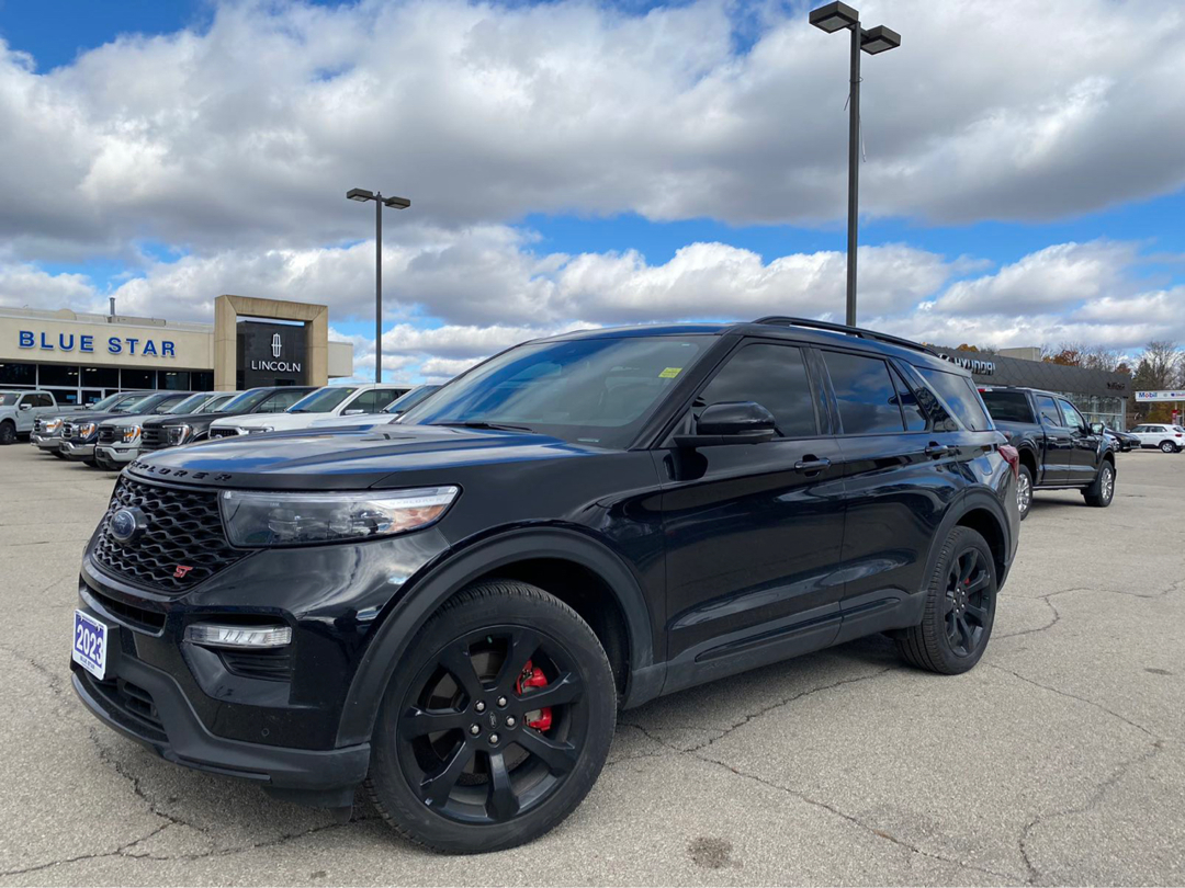 2023 Ford Explorer ST - 400 HP! Twin-Panel Moonroof, Tech Package
