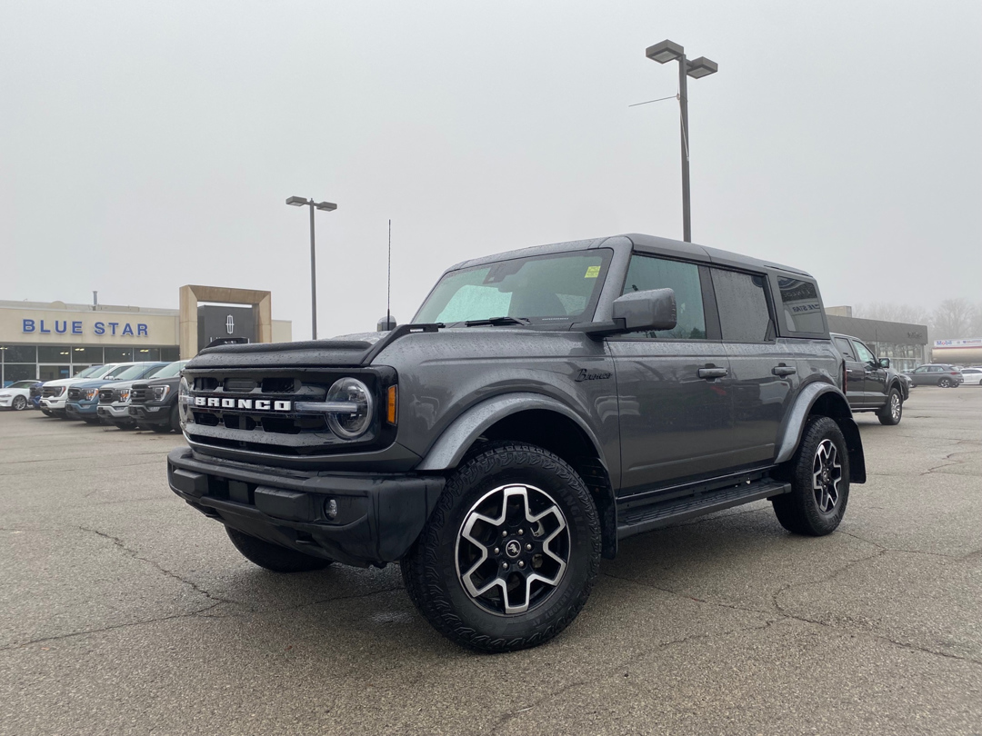 2022 Ford Bronco Outer Banks - Hard Top, Heated Seats, Navigation, 