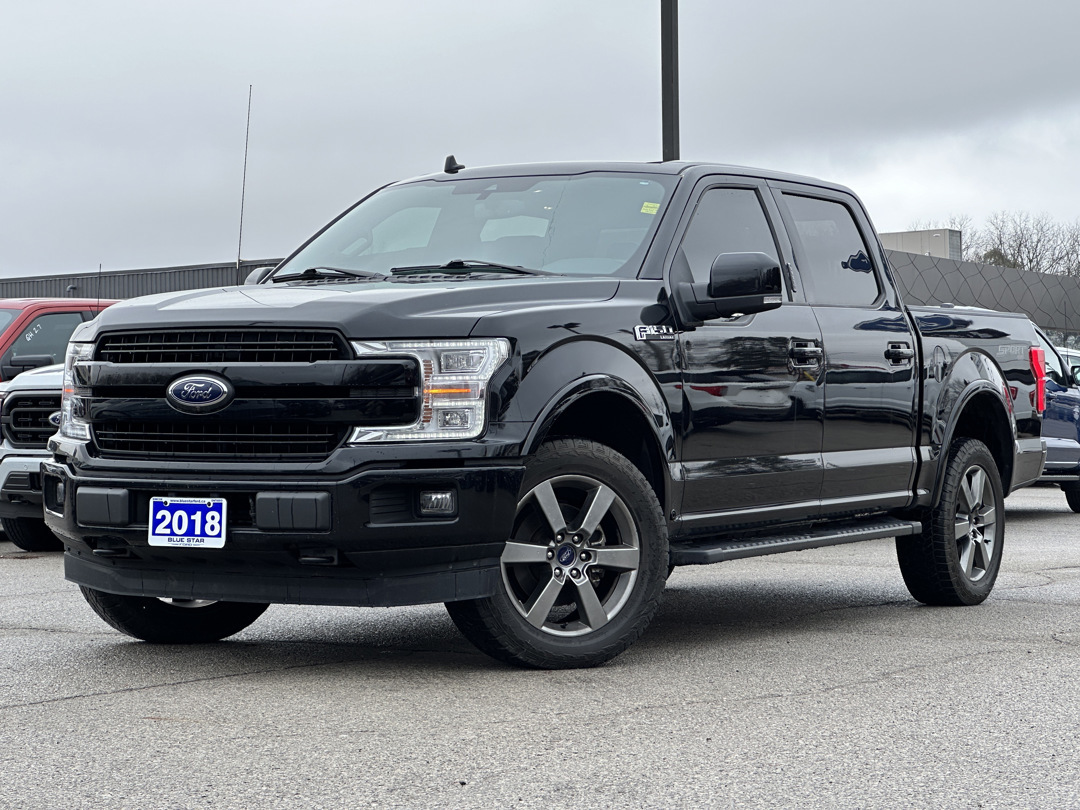 2018 Ford F-150 LARIAT - Technology Package, Twin Panel Moonroof, 