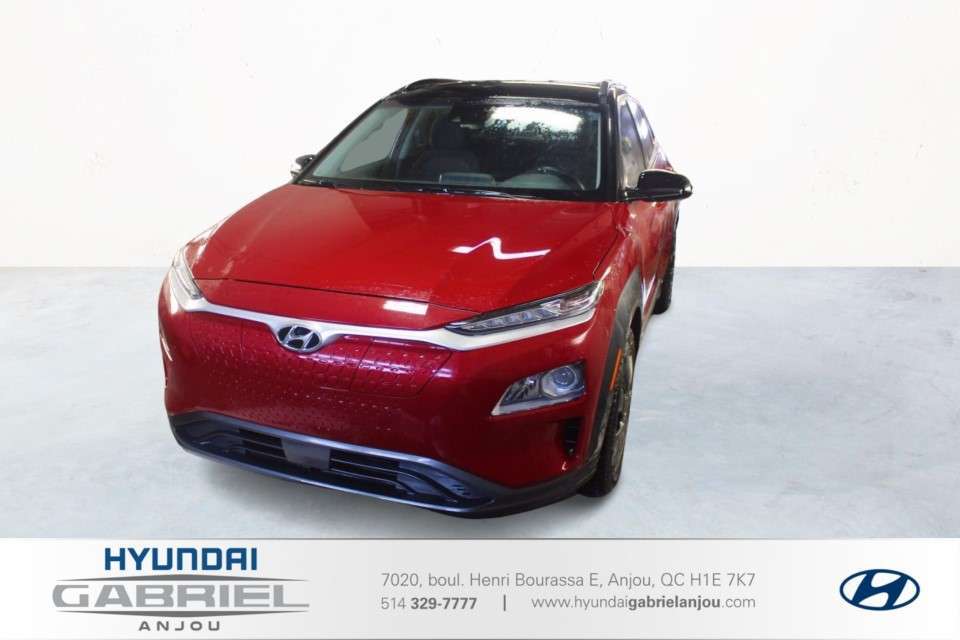 2021 Hyundai Kona Electric PREFERRED BAS KILOMETRAGE -     UN SEUL PROPR