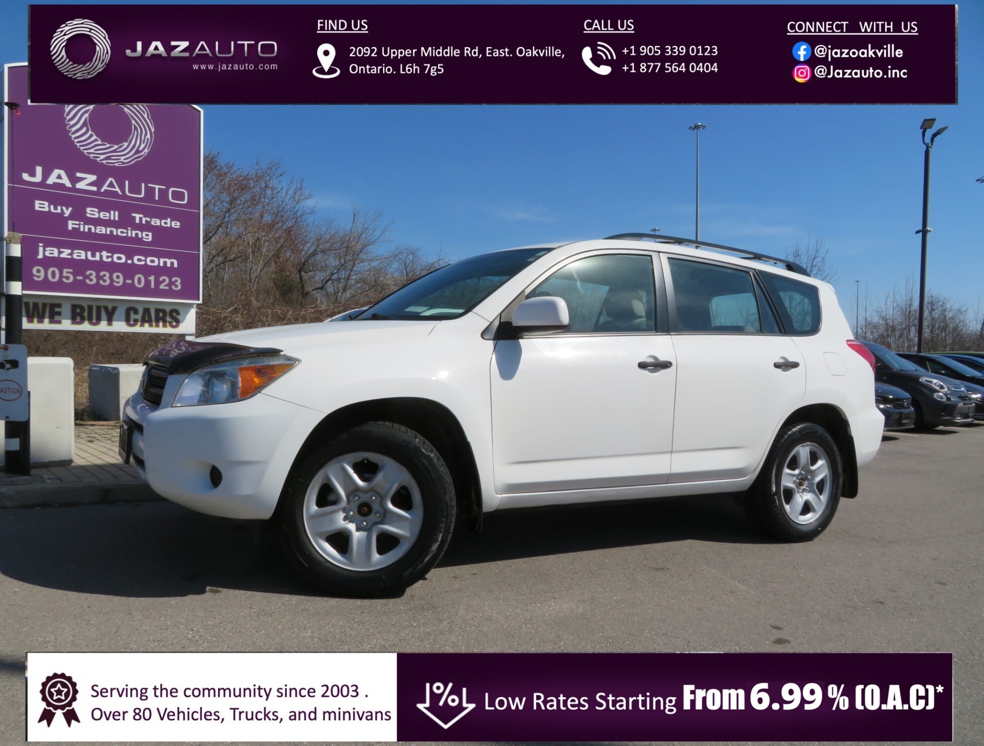 2007 Toyota RAV4 CLEAN CAR FAX 4X4  AND RUNS WELL. COMES SEE TEST D