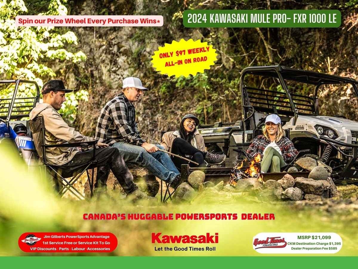 2024 Kawasaki Mule PRO MX EPS LE - Only $85 Weekly, All-in