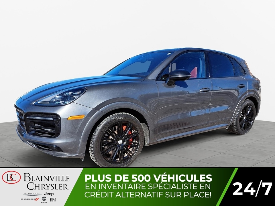 2021 Porsche Cayenne GTS AWD TOIT PANORAMIQUE CUIR ROUGE GPS MAGS 20 PO