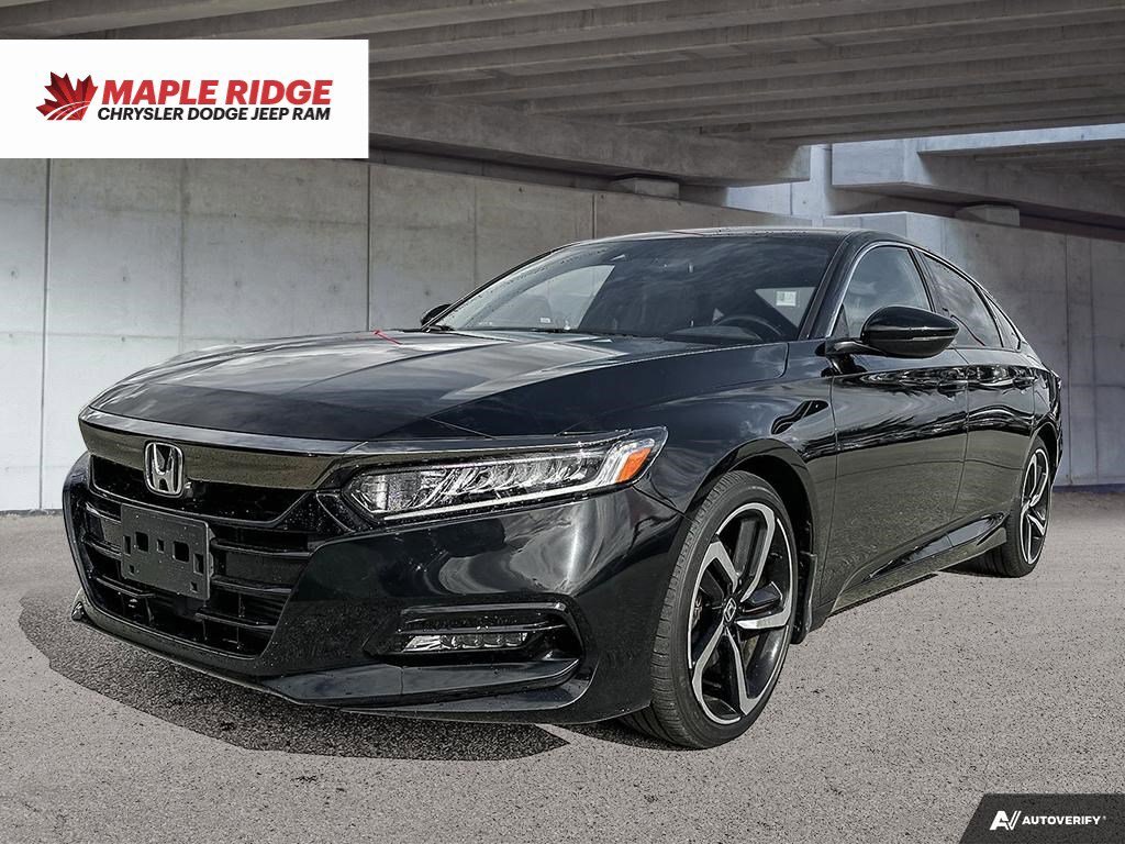 2020 Honda Accord Sedan Sport | 1-Owner | Leather | Sunroof | Adaptive Cru