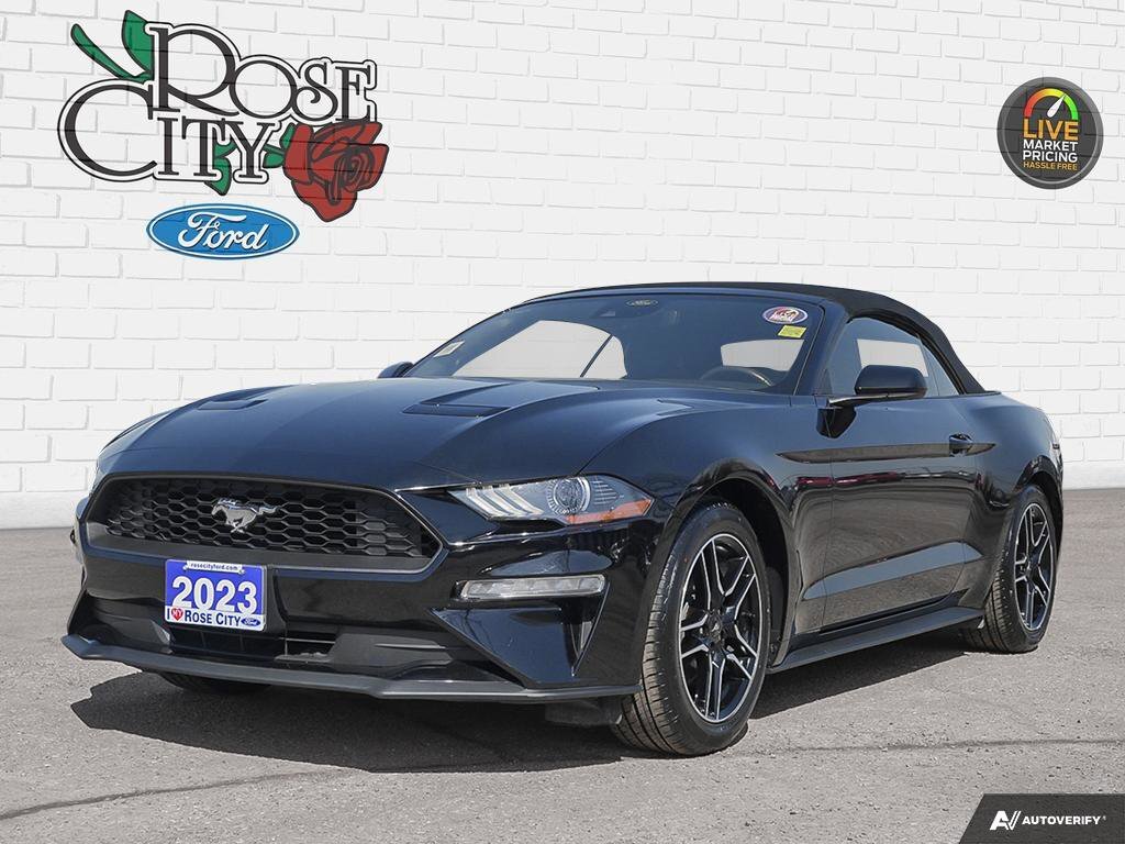 2023 Ford Mustang Ecoboost Premium Convertible | Heated and Cooled L