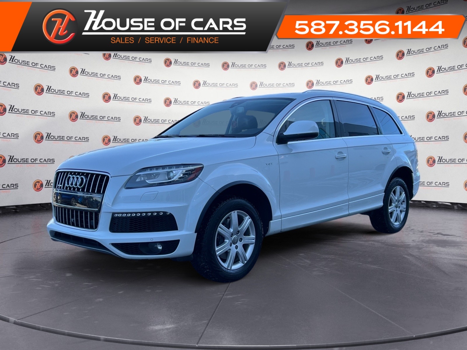 2015 Audi Q7 Sport w/ SUPERCHARGED, Panoramic Sunroof, 7 Seats 