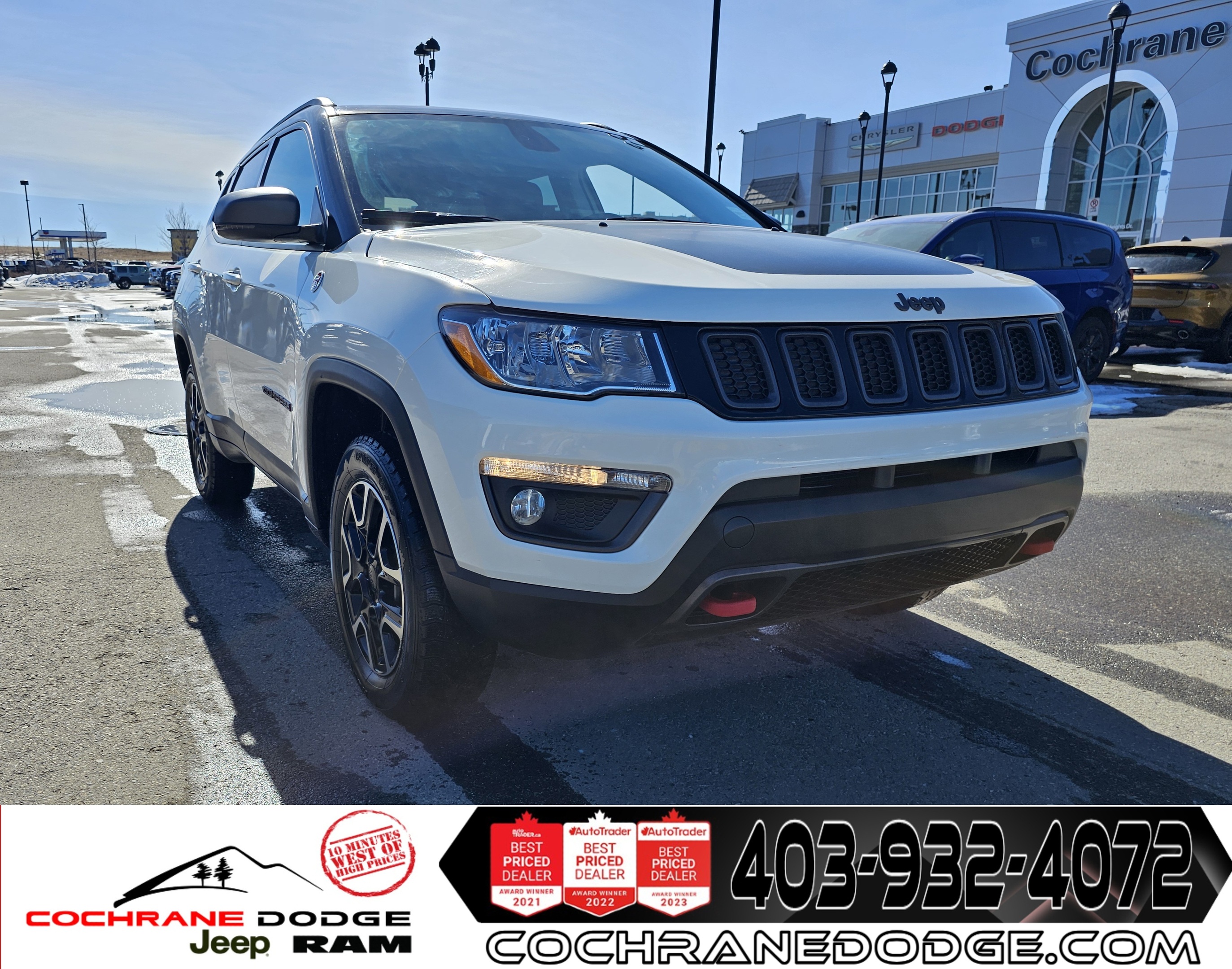 2021 Jeep Compass Trailhawk 4x4- LOW PAYMENTS!