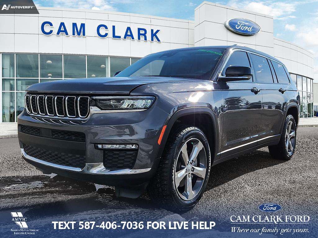2021 Jeep Grand Cherokee L Limited COME CHECK OUT OUR 7-SEATER 4X4 GRAND CHER