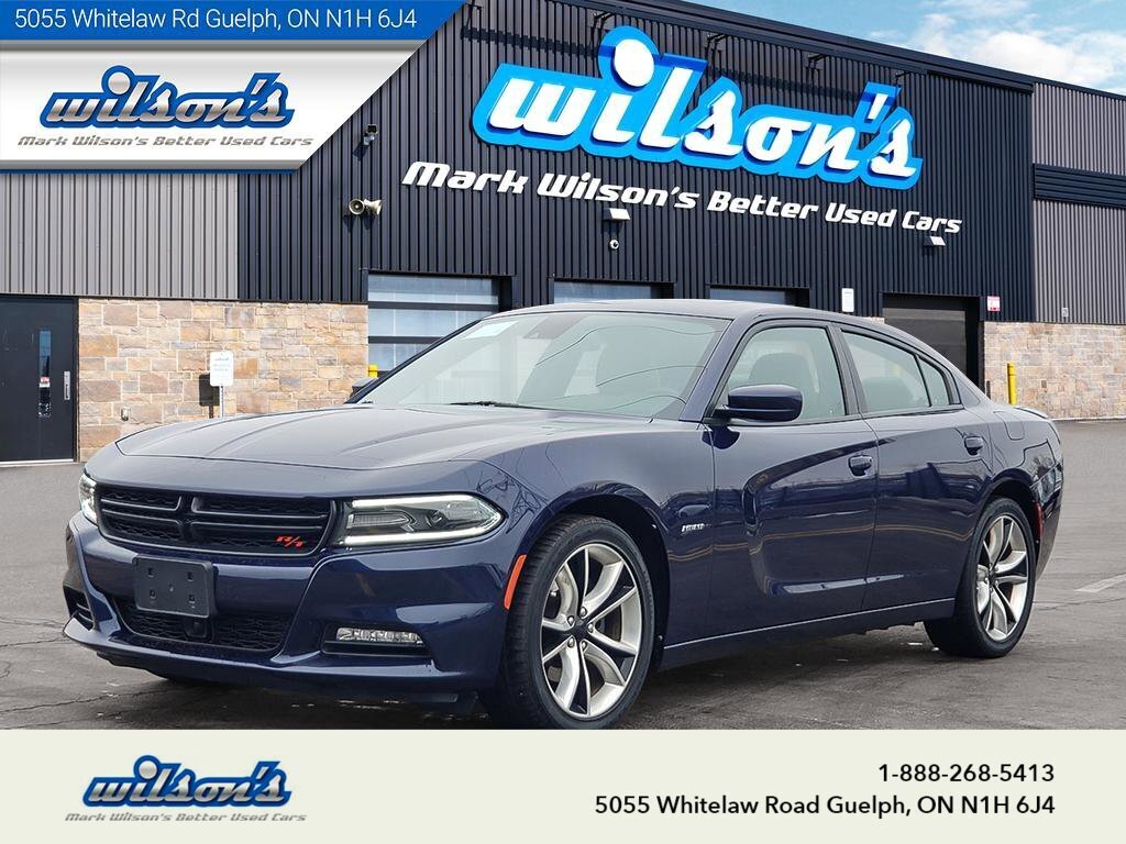 2016 Dodge Charger Road/Track, Hemi, Leather/Suede, Sunroof, Nav, Coo