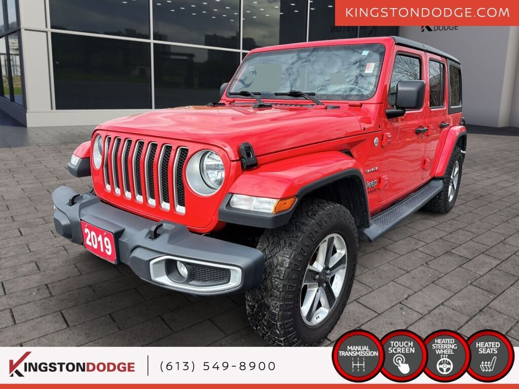 2019 Jeep WRANGLER UNLIMITED Sahara | MANUAL | LOWEST PRICE IN ON!