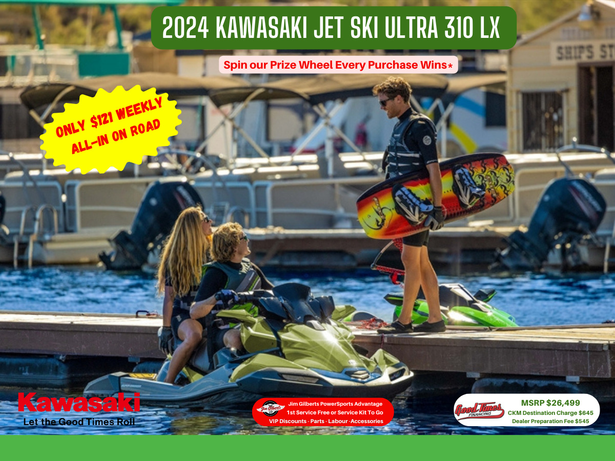 2024 Kawasaki JET SKI ULTRA 310 LX - Only $121 Weekly