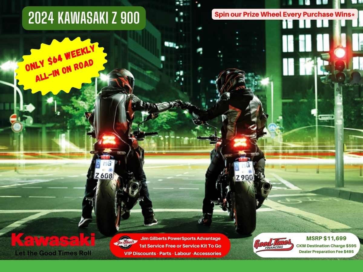 2024 Kawasaki Z 900 - Only $64 Weekly