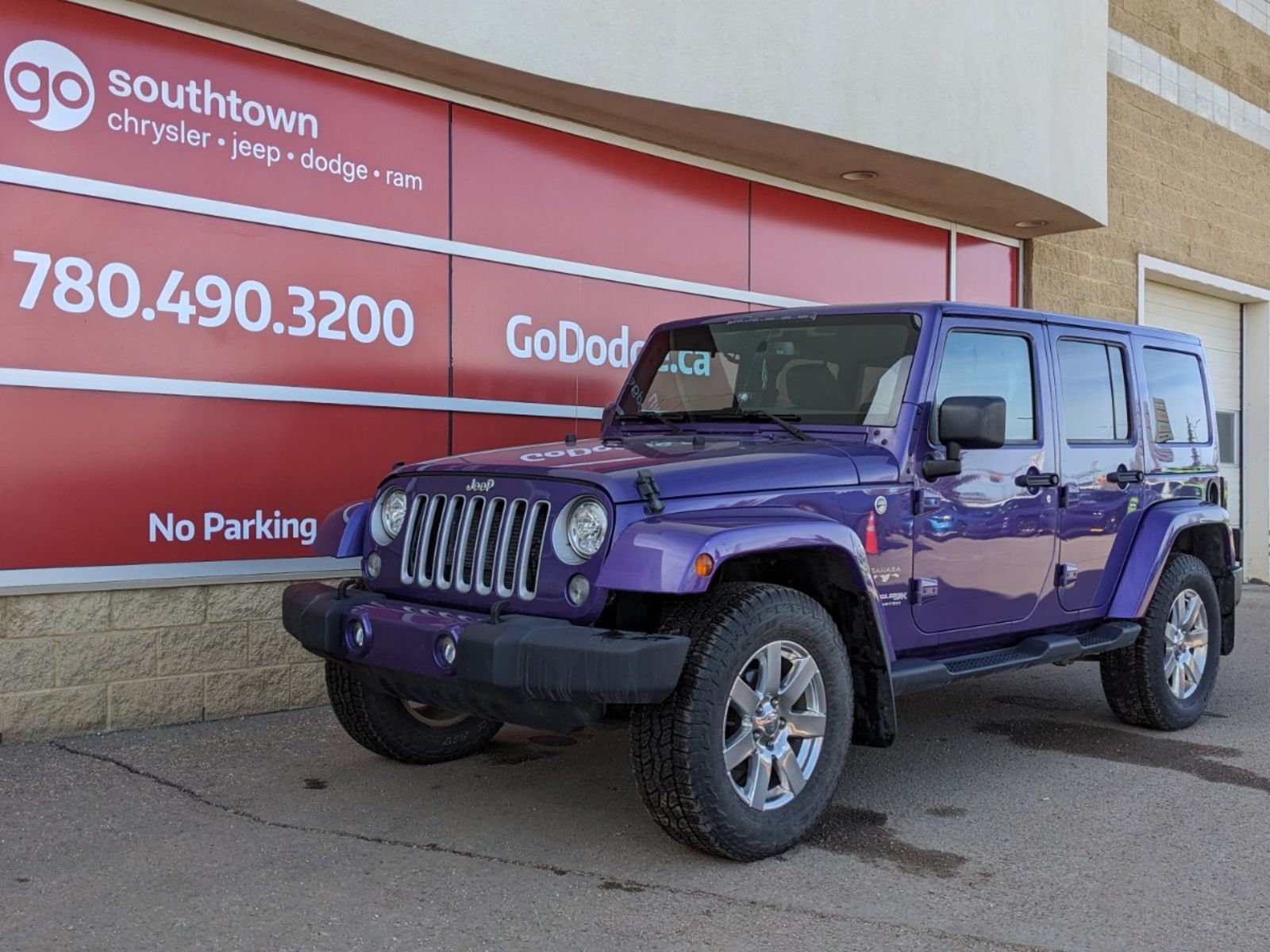 2018 Jeep Wrangler JK Unlimited UNLIMITED SAHARA IN XTREME PURPLE PEARL EQUIPPED W