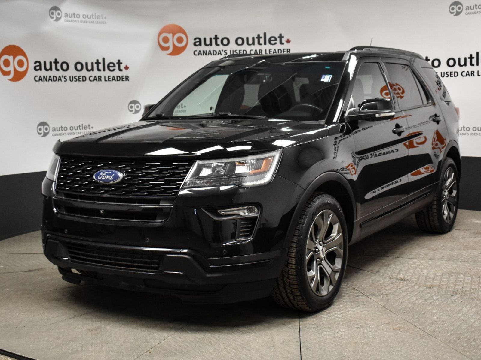 2018 Ford Explorer Sport 4WD Navi Heated Leather Seats Sunroof
