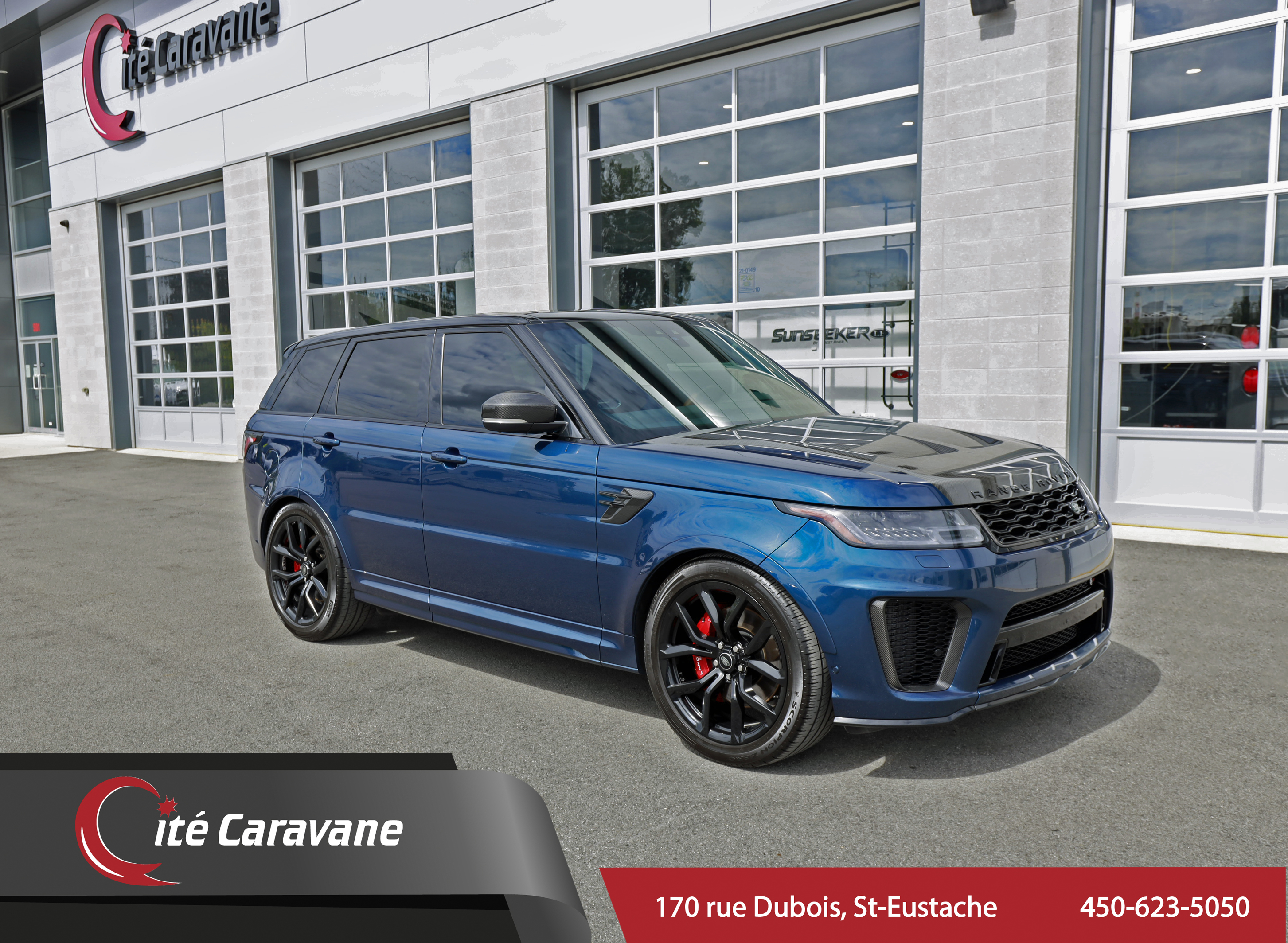 2022 Land Rover Range Rover Sport SVR Carbon + SVO BLUE