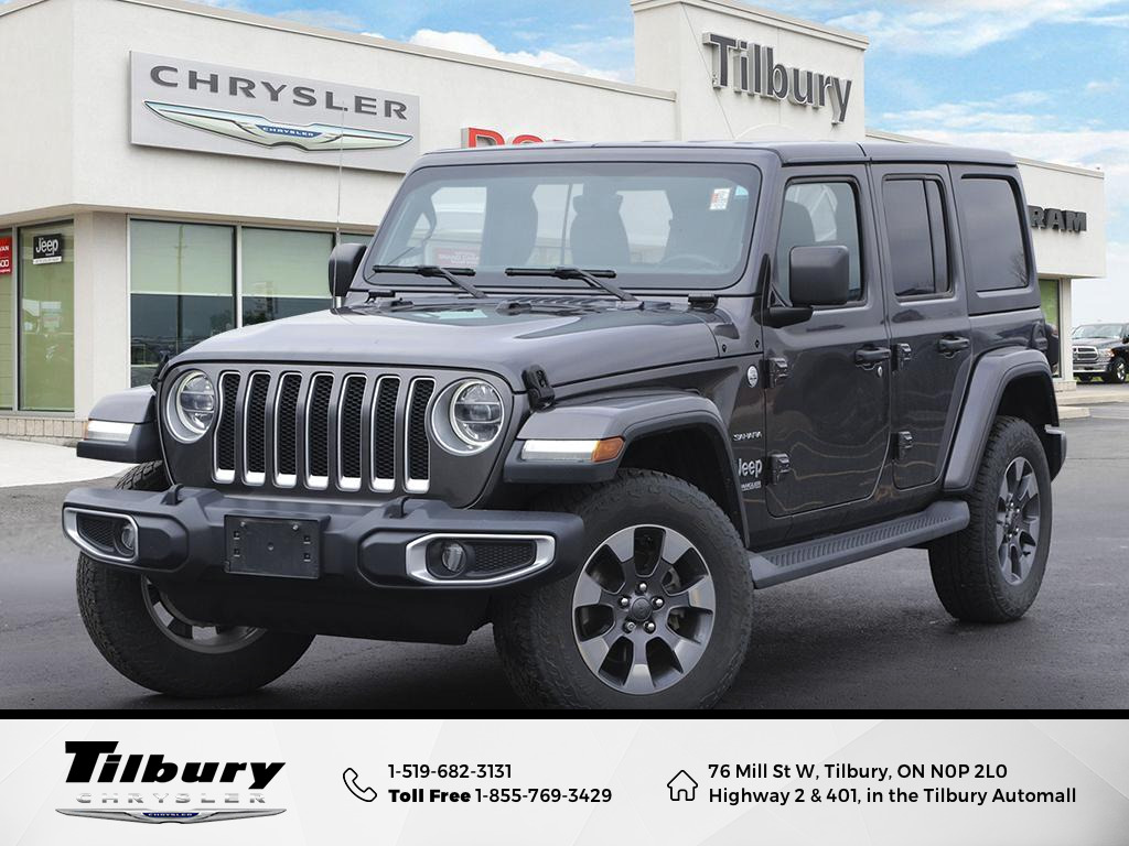 2019 Jeep WRANGLER UNLIMITED One Owner, Leather Seats