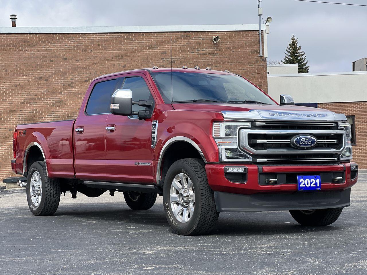 2021 Ford F-350 Platinum LEATHER | V8 TURBO DIESEL ENGINE | TWIN P