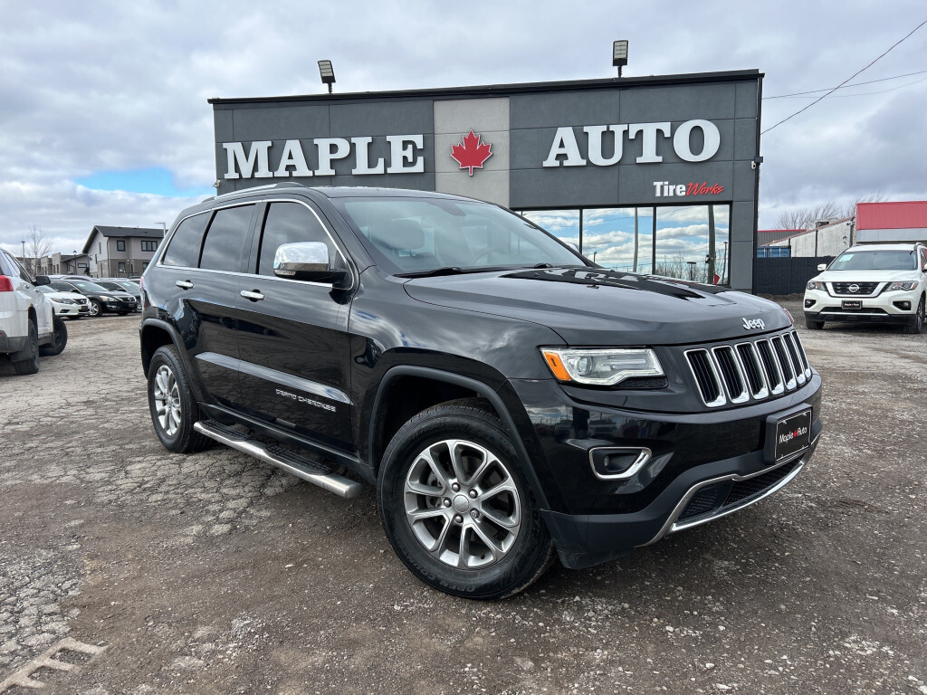 2016 Jeep Grand Cherokee Limited | NAV | LEATHER | PANOROOF | CAMERA |