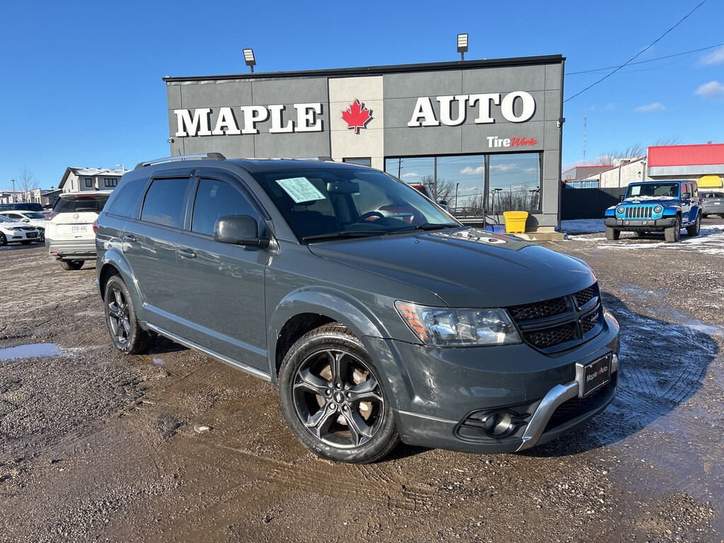 2018 Dodge Journey Crossroad AWD | 7 PASS| LEATHER | SUNROOF | DVD | 