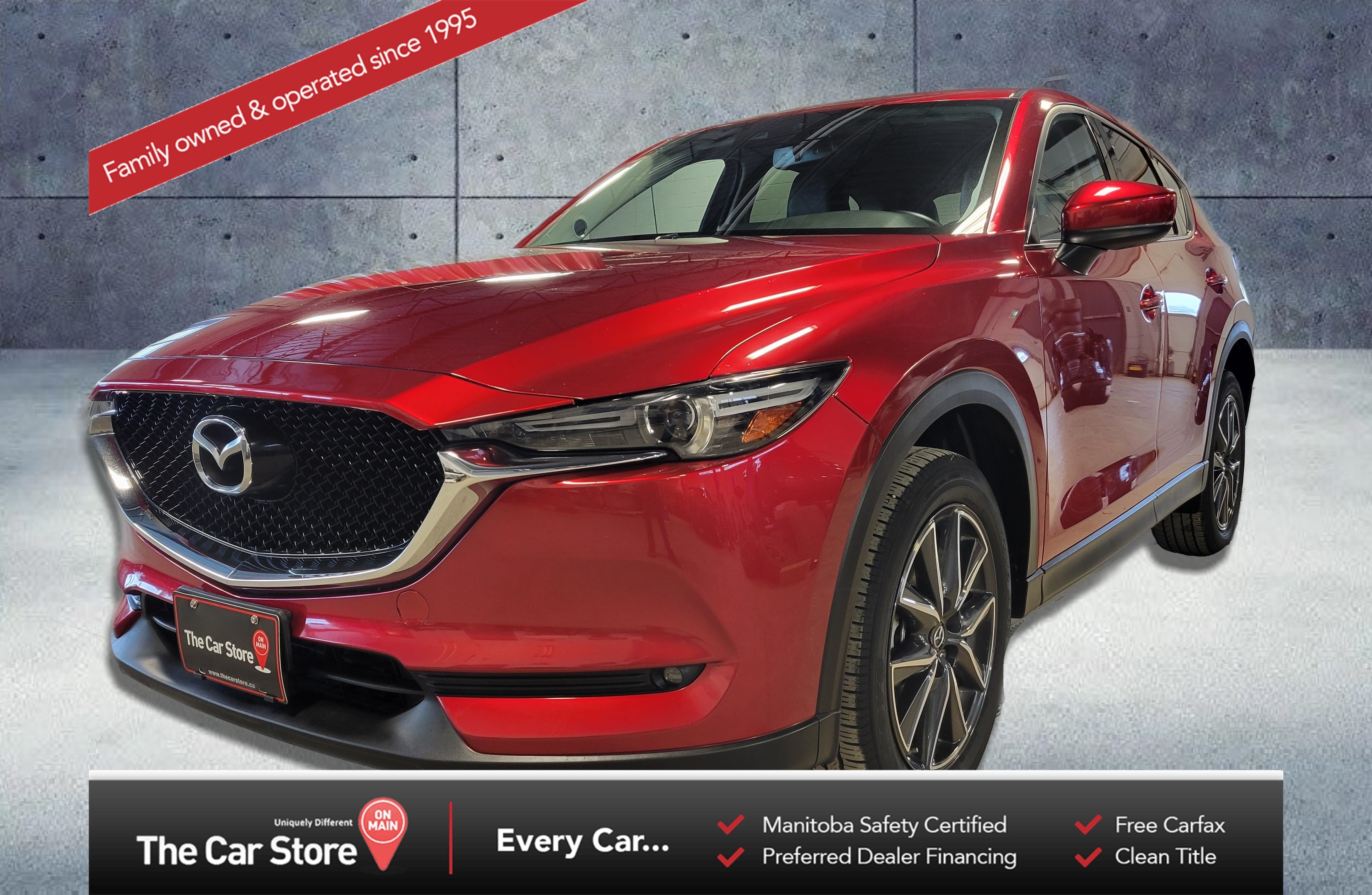 2017 Mazda CX-5 AWD GT| Leather/Sunroof, One Owner/No Accidents!