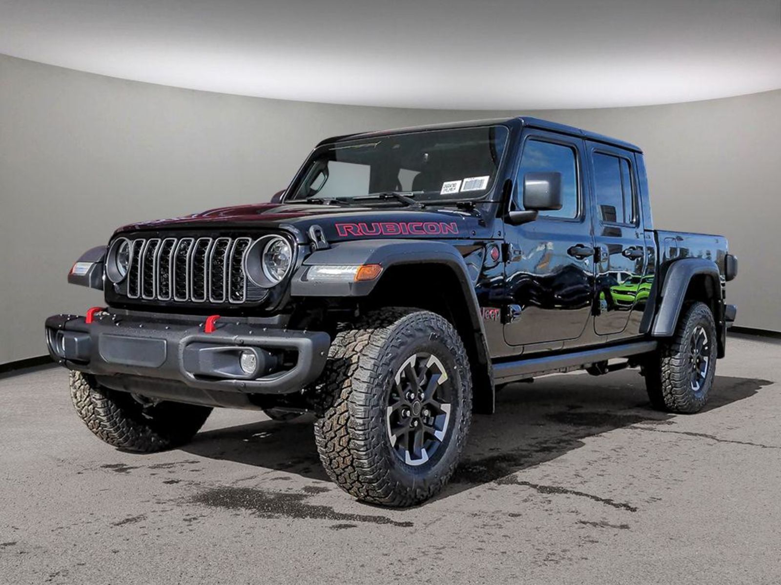 2024 Jeep Gladiator  RUBICON IN BLACK EQUIPPED WITH A 3.6L V6 , 4X4 , 
