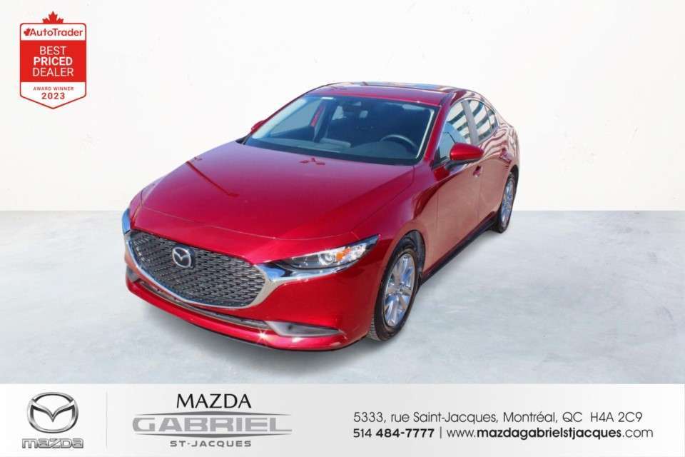 2019 Mazda Mazda3 GS AWD+JAMAIS ACCIDENTE+1 PROPRIETAIRE