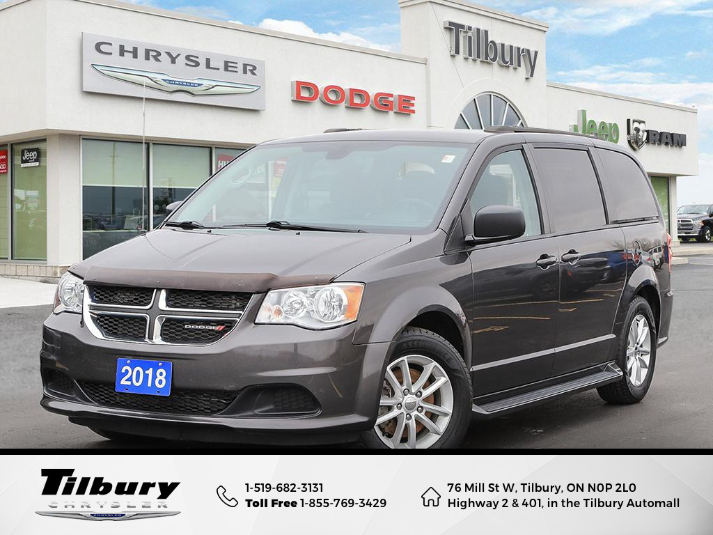 2018 Dodge Grand Caravan One Owner, Purchased and Serviced Here!