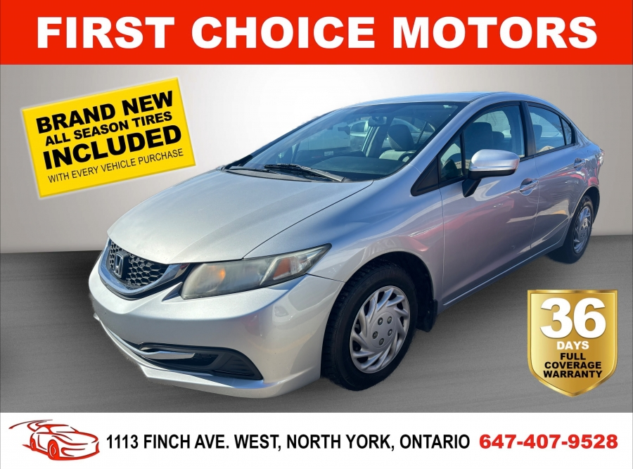 2014 Honda Civic LX ~AUTOMATIC, FULLY CERTIFIED WITH WARRANTY!!!~
