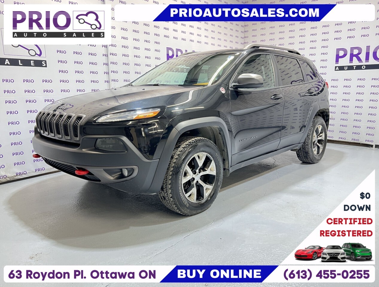 2015 Jeep Cherokee 4WD 4dr Trailhawk