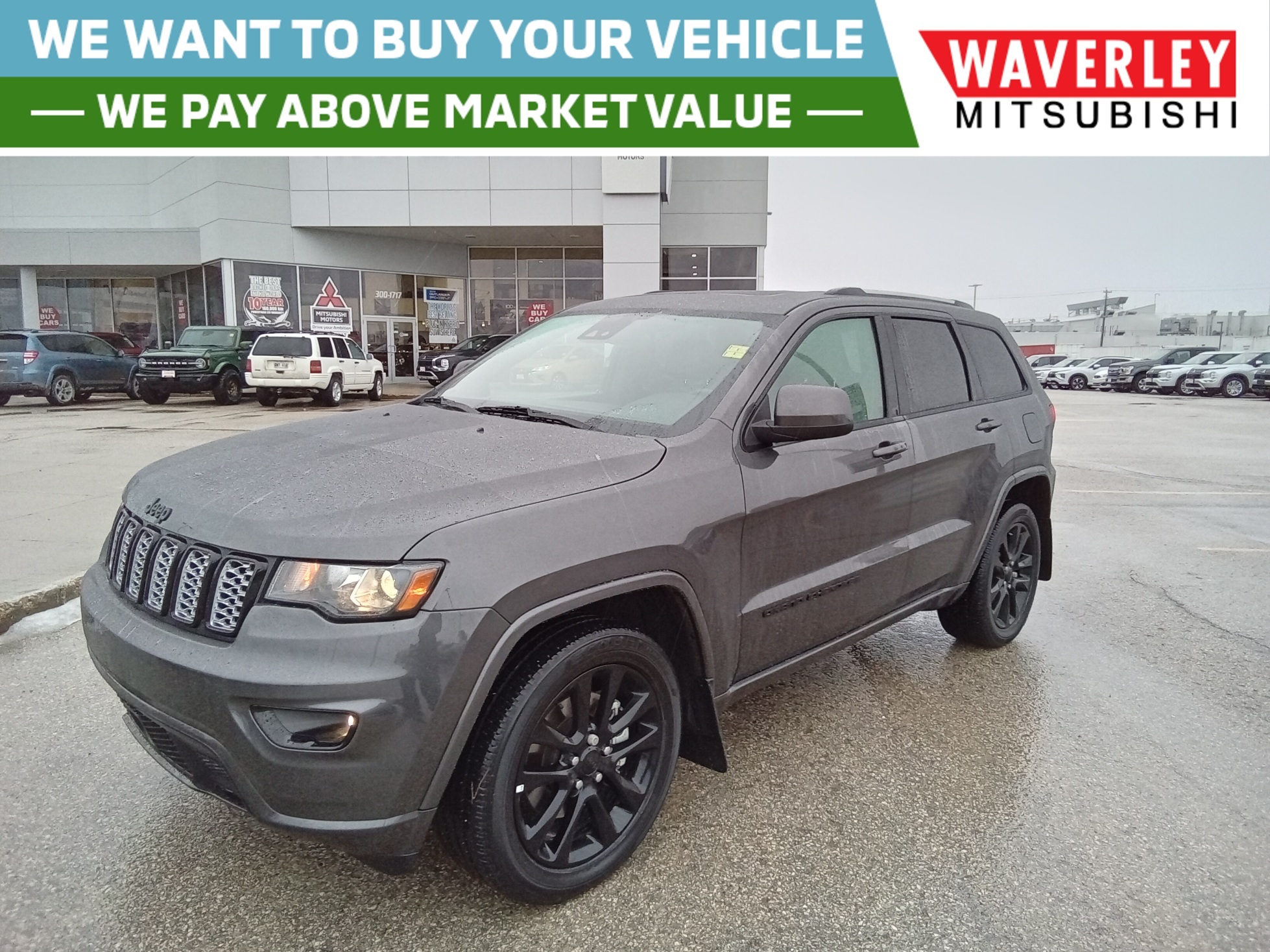 2021 Jeep Grand Cherokee Altitude 3.6 L V6  4WD One Owner | Nav | Moonroof