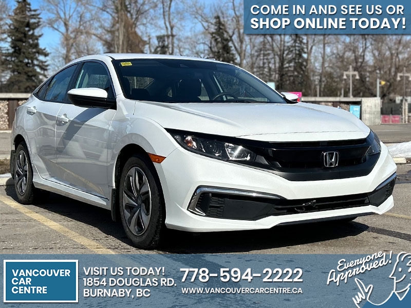2019 Honda Civic Sedan LX $179B/W /w Back-up Camera, Heated Seats. DRIVE 