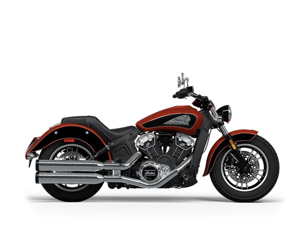 2024 Indian Motorcycles Scout® ABS Icon Coppeer Metallic/Black Metallic 