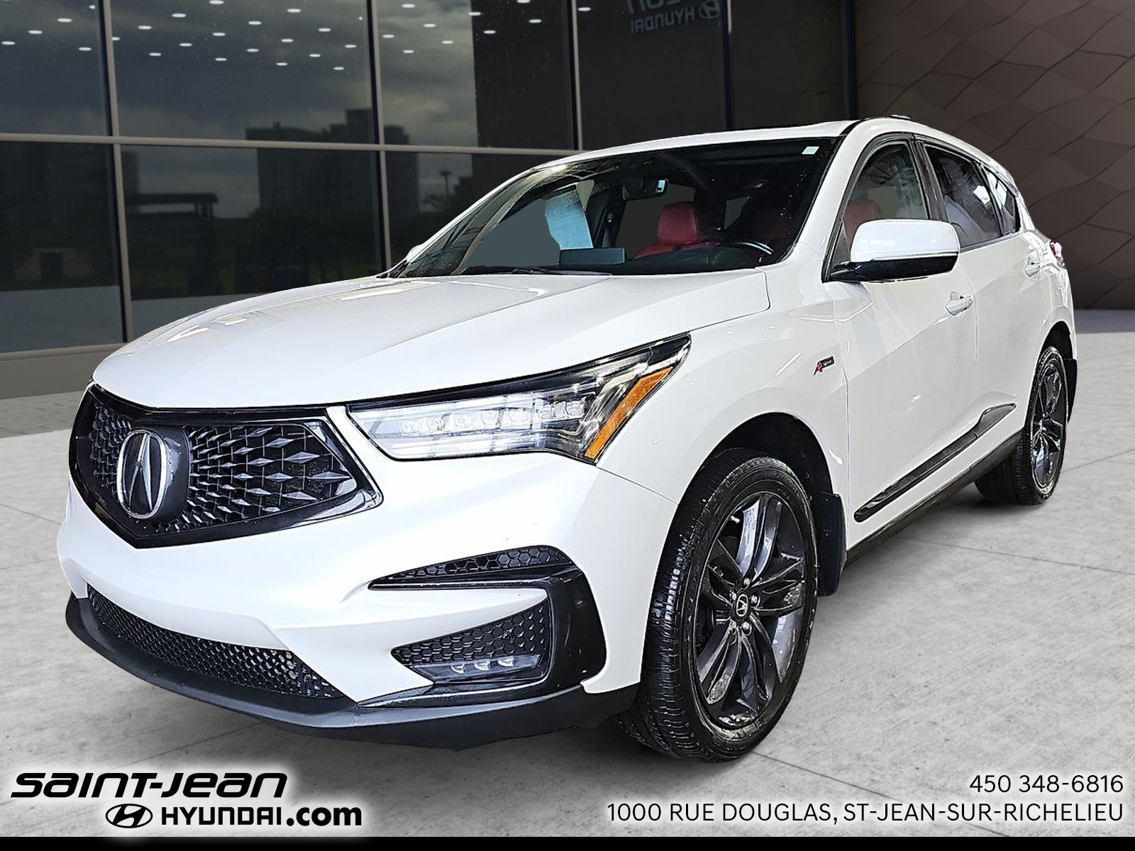 2021 Acura RDX A-Spec TI *CUIR ROUGE*