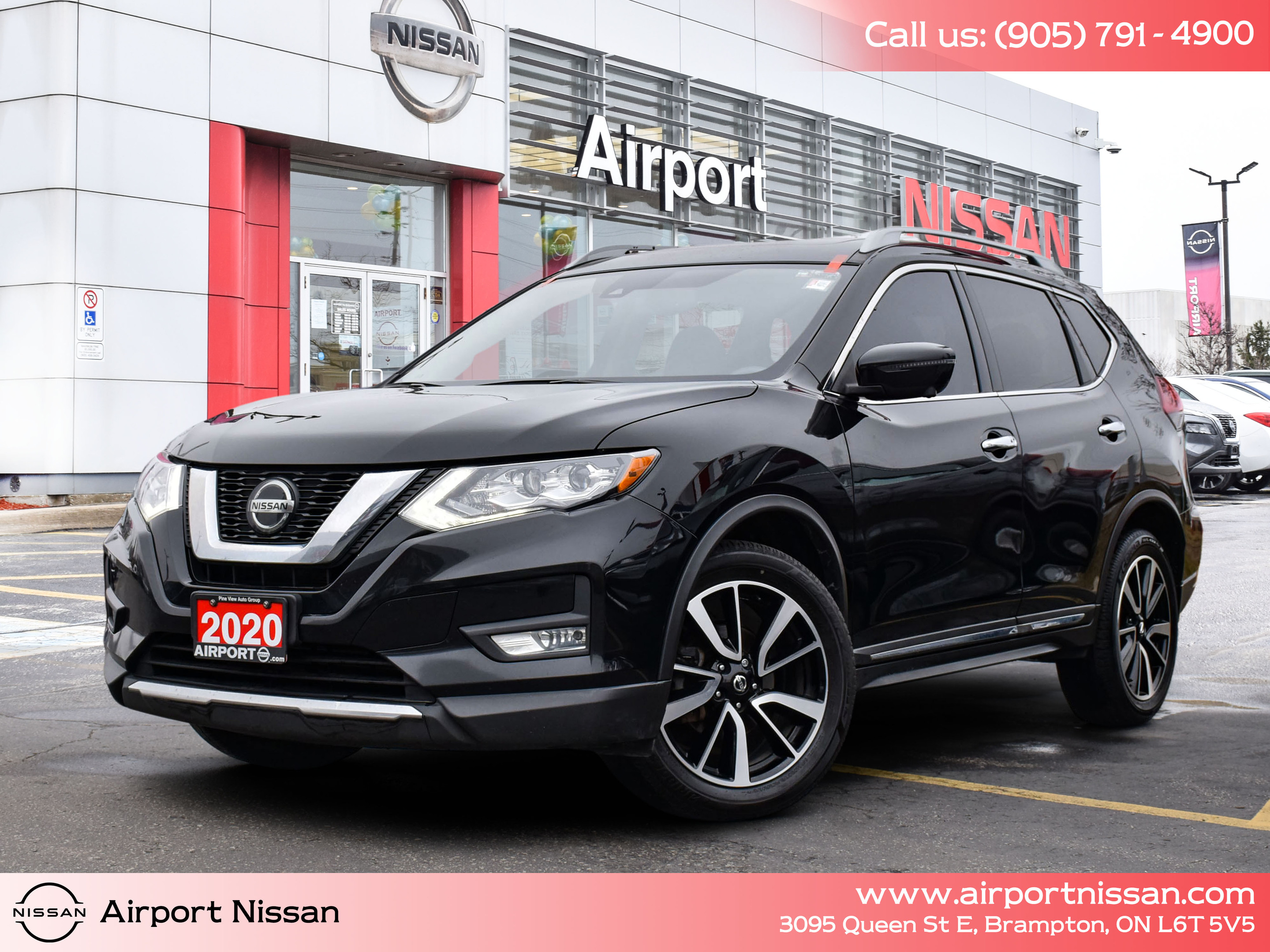 2020 Nissan Rogue AWD SL/MOONROOF/REMOTE STARTER/LEATHER/LOW KMS