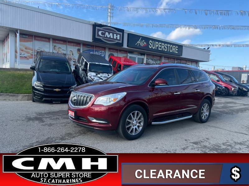 2016 Buick Enclave Leather  LEATH HTD-SW BLIND-SPOT