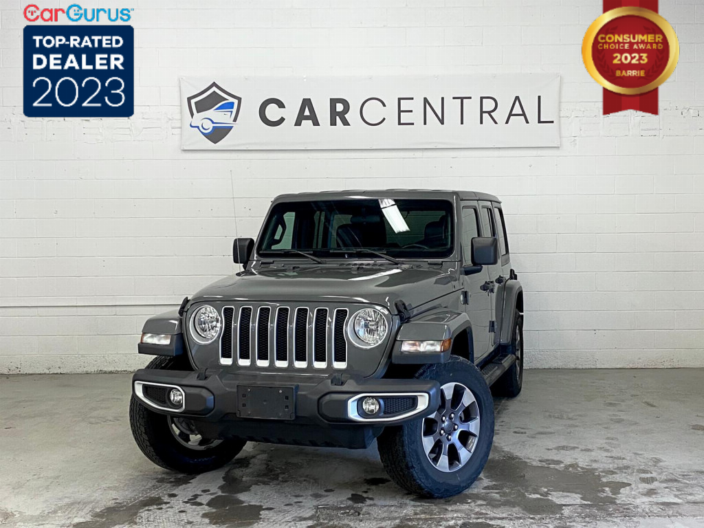 2020 Jeep WRANGLER UNLIMITED Sahara 4x4| No Accident| Rear Cam| Blind Spot| Lea