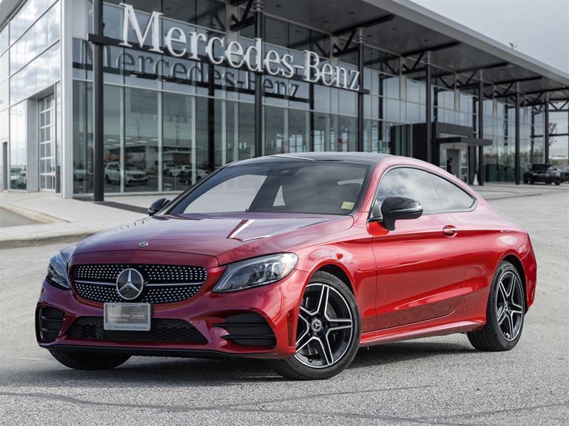 2020 Mercedes-Benz C300 4MATIC Coupe - Nav, Roof, Cam & Night Package!