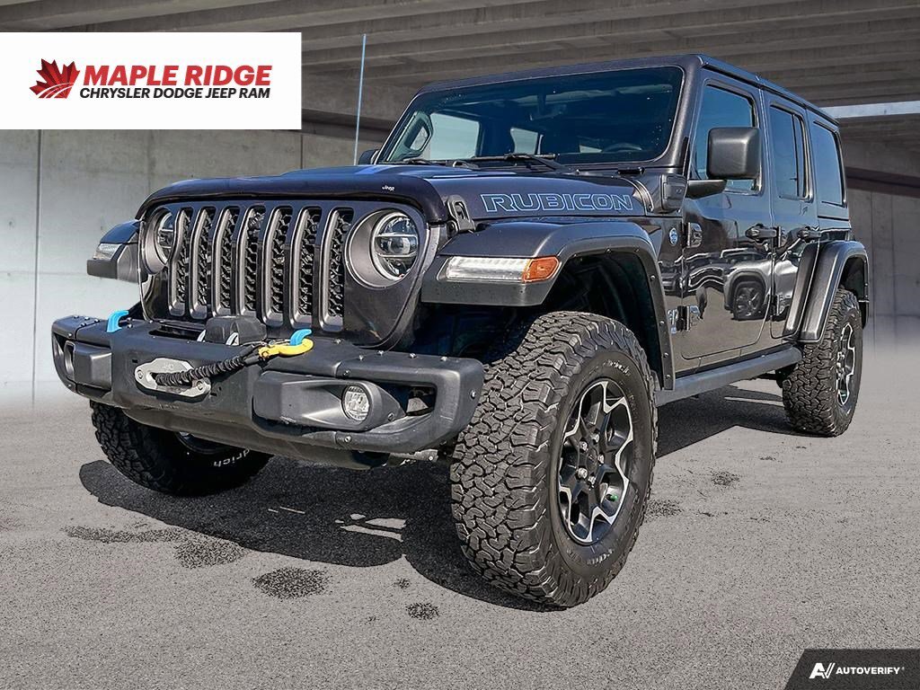 2021 Jeep Wrangler 4xe Unlimited Rubicon | Factory Winch | Hybrid |